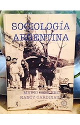 Papel SOCIOLOGIA ARGENTINA