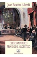Papel DERECHO PUBLICO PROVINCIAL ARGENTINO