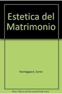 Papel ESTETICA DEL MATRIMONIO (RUSTICA)