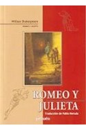 Papel ROMEO Y JULIETA (COLECCION CLASICOS DE LA LITERATURA)