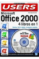 Papel MICROSOFT OFFICE 2000 MANUALES PC USERS 4 LIBROS EN 1