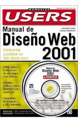 Papel MANUAL DE DISEÑO WEB 2001 [C/CD ROM]