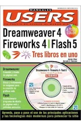Papel DREAMWEAVER 4 - FIREWORKS 4 - FLASH 5 TRES LIBROS EN UNO (MANUALES USERS)
