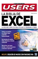 Papel BIBLIA DE EXCEL LA GUIA MAS COMPLETA PARA UTILIZAR EL PROGRAMA A FONDO (MANUALES USERS)