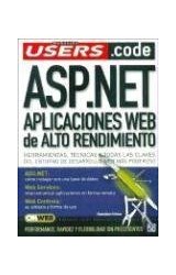 Papel ASP.NET APLICACIONES WEB DE ALTO RENDIMIENTO (MANUALES USERS)