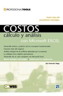 Papel COSTOS CALCULO Y ANALISIS CON MICROSOFT EXCEL (PROFESSIONAL TOOLS)