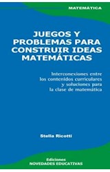 Papel JUEGOS Y PROBLEMAS PARA CONSTRUIR IDEAS MATEMATICAS