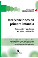 Papel INTERVENCIONES EN PRIMERA INFANCIA PREVENCION Y ASISTENCIA EN SALUD Y EDUCACION (CONJUNCIONES)