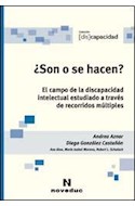 Papel SON O SE HACEN EL CAMPO DE LA DISCAPACIDAD INTELECTUAL  ESTUDIADO A TRAVES DE RECORRIDOS M