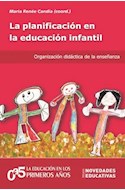 Papel PLANIFICACION EN LA EDUCACION INFANTIL ORGANIZACION DIDACTICA DE LA ENSEÑANZA