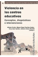 Papel VIOLENCIA EN LOS CENTROS EDUCATIVOS CONCEPTOS DIAGNOSTI  COS E INTERVENCIONES (ENSAYOS Y EXP