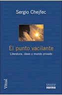 Papel PUNTO VACILANTE LITERATURA IDEAS Y MUNDO PRIVADO (VITRAL)