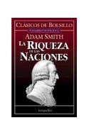 Papel RIQUEZA DE LAS NACIONES (COLECCION CLASICOS DE BOLSILLO )