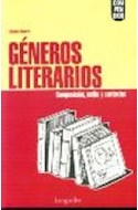Papel GENEROS LITERARIOS COMPOSICION ESTILO Y CONTEXTOS