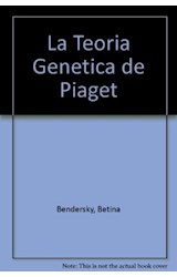 Papel TEORIA GENETICA DE PIAGET PSICOLOGIA EVOLUTIVA Y EDUCAC