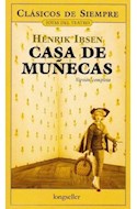 Papel CASA DE MUÑECAS (COLECCION CLASICOS DE SIEMPRE)