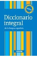 Papel DICCIONARIO INTEGRAL DE LA LENGUA ESPAÑOLA (TAPA VINILICA)