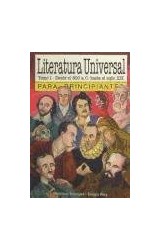 Papel LITERATURA UNIVERSAL PARA PRINCIPIANTES I (93) (RUSTICA)