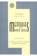 Papel MEMORIAS DE LA PAMPA GRINGA (COLECCION INTERSECCIONES)