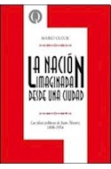 Papel NACION IMAGINADA DESDE UNA CIUDAD LAS IDEAS DE JUAN ALVAREZ 1898 - 1954 (INTERSECCIONES)