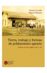 Papel TIERRA TRABAJO Y FORMAS DE POBLAMIENTO AGRARIO (COLECCION CONVERGENCIA ENTRE MEMORIA Y SOCIEDAD)