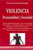 Papel VIOLENCIA PERSONALIDAD Y SOCIEDAD (RUSTICA)
