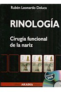 Papel RINOLOGIA CIRUGIA FUNCIONAL DE LA NARIZ (INCLUYE DVD) (CARTONE)