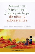 Papel MANUAL DE PSICOTERAPIA Y PSICOPATOLOGIA DE NIÑOS Y ADOLESCENTES