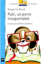 Papel PUKI UN PERRO INSOPORTABLE (COLECCION BARCO DE VAPOR AZUL) (+7 AÑOS) (ILUSTRADO)
