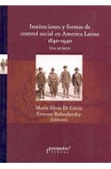 Papel INSTITUCIONES Y FORMAS DE CONTROL SOCIAL EN AMERICA LATINA