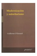 Papel MODERNIZACION Y AUTORITARISMO (RUSTICA)