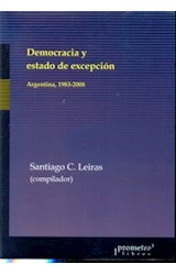 Papel DEMOCRACIA Y ESTADO DE EXCEPCION ARGENTINA 1983-2008
