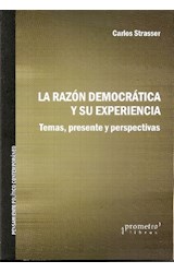 Papel RAZON DEMOCRATICA Y SU EXPERIENCIA TEMAS PRESENTE Y PERSPECTIVAS (PENSAMIENTO POLITICO CONTEMPORANEO