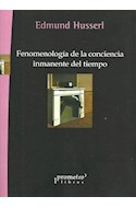 Papel FENOMENOLOGIA DE LA CONCIENCIA INMANENTE DEL CUERPO [PROLOGO DE IVONNE PICARD]