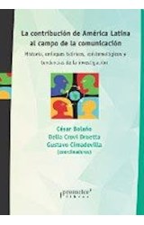 Papel CONTRIBUCION DE AMERICA LATINA AL CAMPO DE LA COMUNICAC  ION (RUSTICO)