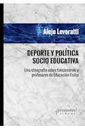 Papel DEPORTE Y POLITICA SOCIO-EDUCATIVA