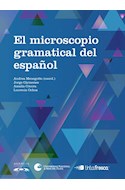Papel MICROSCOPIO GRAMATICAL DEL ESPAÑOL