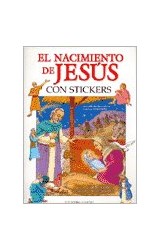 Papel NACIMENTO DE JESUS (LIBRO PARA ARMAR CON STICKERS) (A PARTIR DE 5 AÑOS)PARTIR DE 5 A#OS)