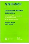 Papel LITERATURA INFANTIL ARGENTINA (COLECCION ITINERARIOS)