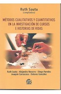 Papel METODOS CUALITATIVOS Y CUANTITATIVOS EN LA INVESTIGACION DE CURSOS E HISTORIAS DE VIDAS