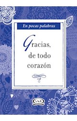 Papel GRACIAS DE TODO CORAZON (EN POCAS PALABRAS)
