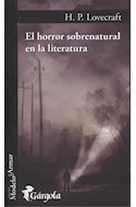 Papel HORROR SOBRENATURAL EN LA LITERATURA (COLECCION MODELO PARA ARMAR 79)