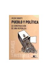Papel PUEBLO Y POLITICA LA CONSTRUCCION DE LA ARGENTINA MODERNA (COLECCION CLAVES DE LA HISTORIA)