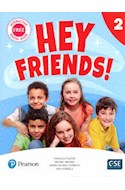Papel HEY FRIENDS 2 PUPIL'S BOOK + WORKBOOK PEARSON (WITH INTERACTIVE FREE DIGITAL BOOK) (NOVEDAD 2019)