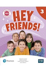 Papel HEY FRIENDS 3 PUPIL'S BOOK + WORKBOOK PEARSON (WITH INTERACTIVE FREE DIGITAL BOOK) (NOVEDAD 2019)