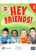 Papel HEY FRIENDS 1 PUPIL'S BOOK + WORKBOOK PEARSON (WITH INTERACTIVE FREE DIGITAL BOOK) (NOVEDAD 2019)