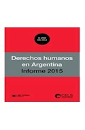 Papel DERECHOS HUMANOS INFORME 2015 (RUSTICO)