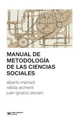 Papel MANUAL DE METODOLOGIA DE LAS CIENCIAS SOCIALES (COLECCION SOCIOLOGIA Y POLITICA)