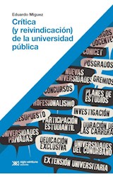 Papel CRITICA Y REIVINDICACION DE LA UNIVERSIDAD PUBLICA (COLECCION HACER HISTORIA)