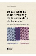 Papel DE LAS COSAS DE LA NATURALEZA Y DE LA NATURALEZA DE LAS COSAS (DE LA CIENCIA A LA METAFISICA)